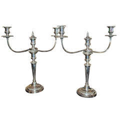 Pair of Antique Candlesticks