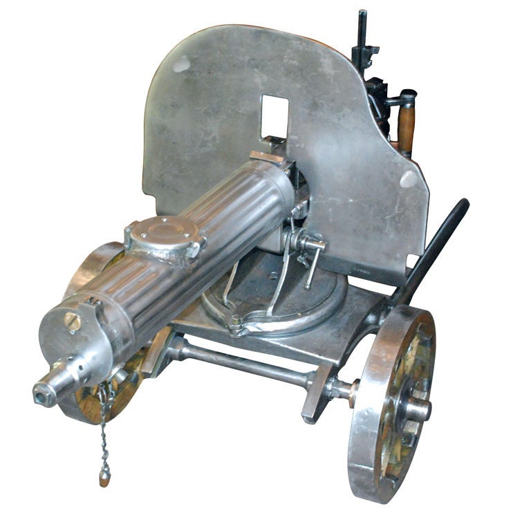 Antique Maxim Machine Gun at 1stdibs
