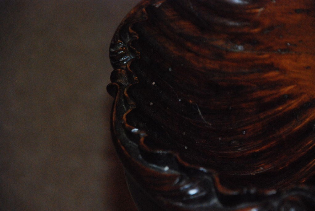 Antique Frnch Carved Walnut Piano Bench 2
