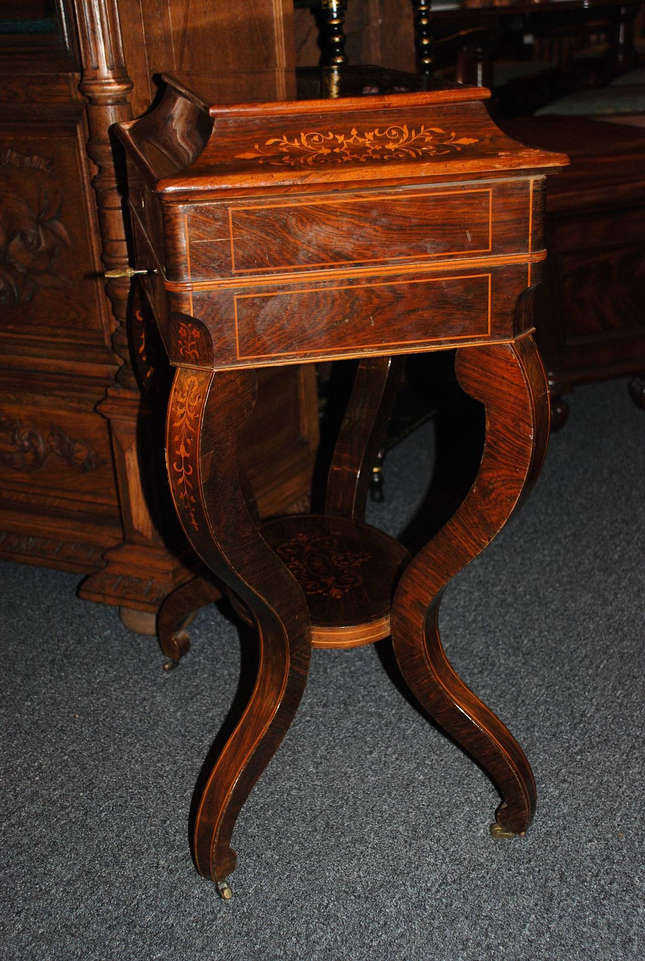 Antique Jewelry Dressing Table at 1stDibs antique jewelry table