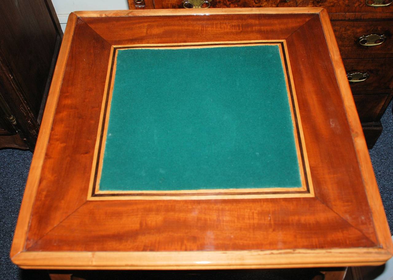 Antique Game Table In Excellent Condition In New Orleans, LA
