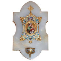 Antique Benetier or Holy Water Font