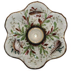 Antique Oyster Plate