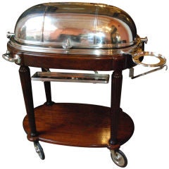 Antique English Roast Beef Trolly