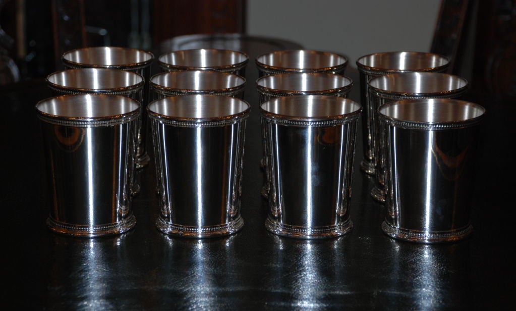 Sterling Silver Mint Julep Cups