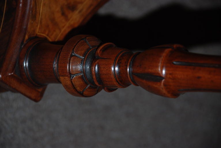 19th Century Antique Clover shaped table