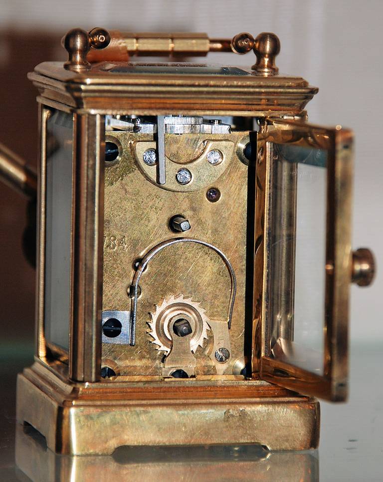19th Century Miniature Carriage Clock