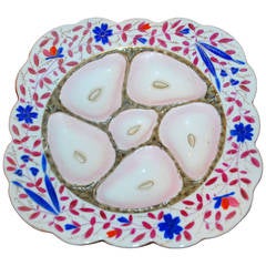 Antique Oyster Plate