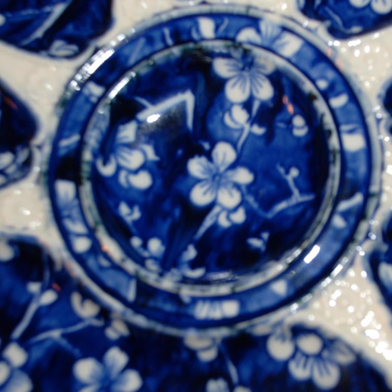 Mintons China Blüte Austern Teller