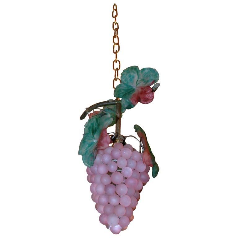 Antique Grape Chandelier at 1stDibs