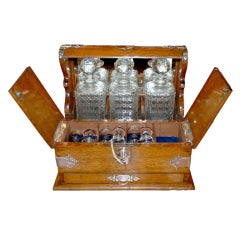 Antique Tantalus Set