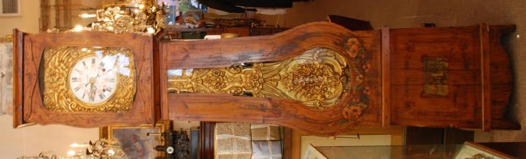 French Mobier Grandfather Clock