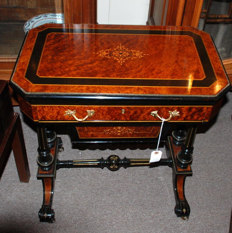 Antique Games Table