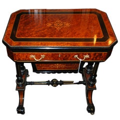Antique Games Table