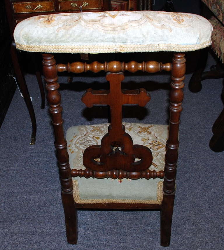 French Antique Prie Dieu