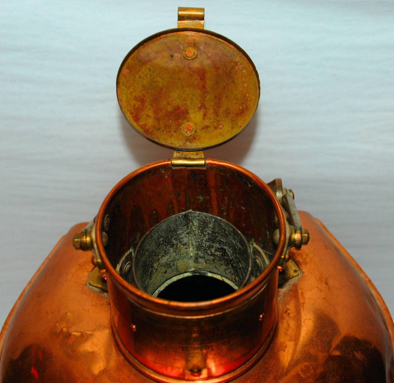 Copper Signal Lamp