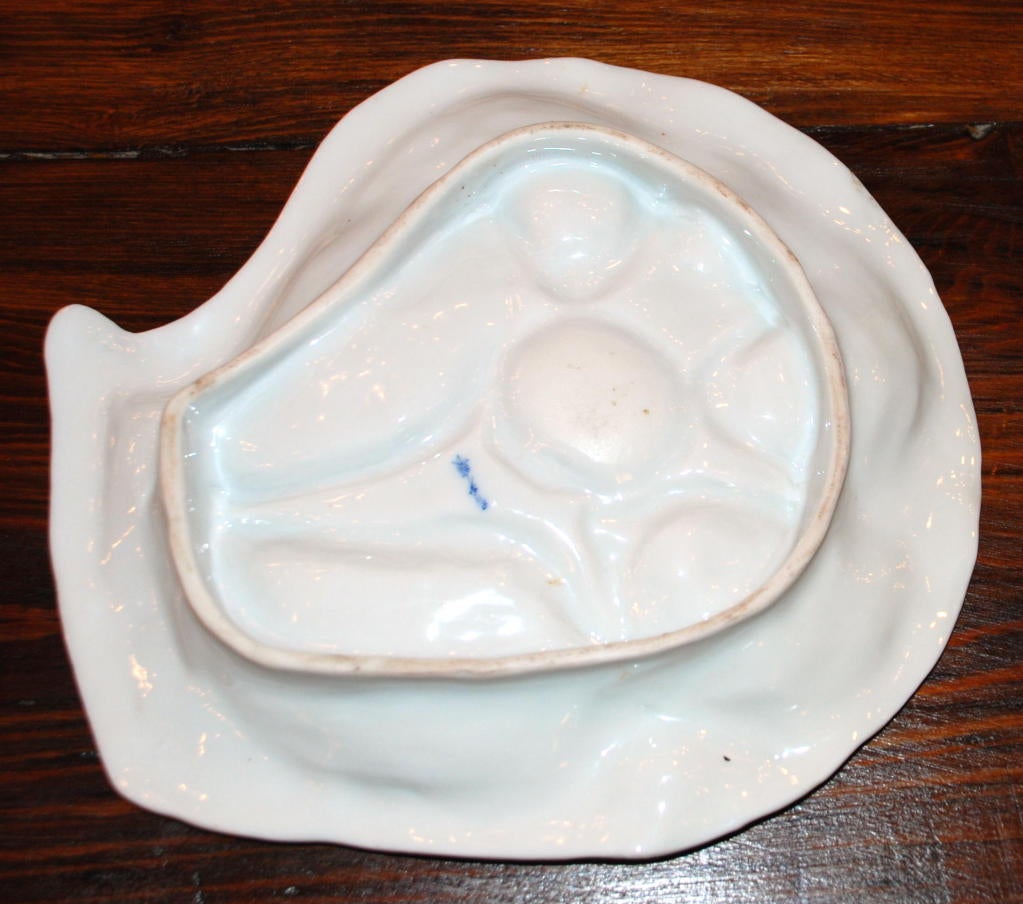 Antique Japanese Oyster Plate 2