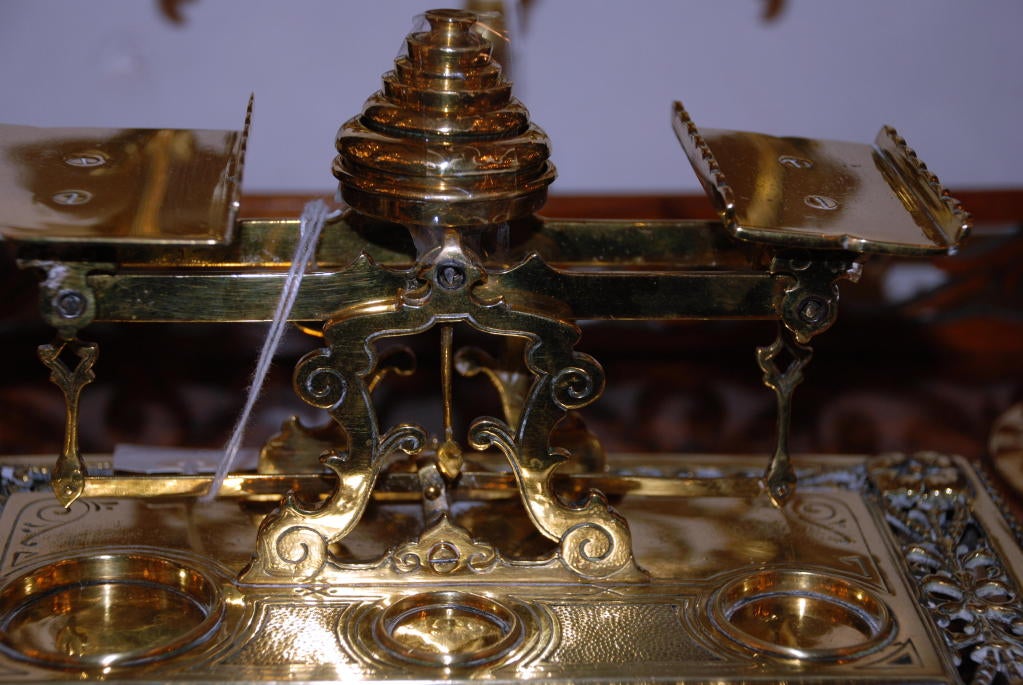 Antique Scale and Weights