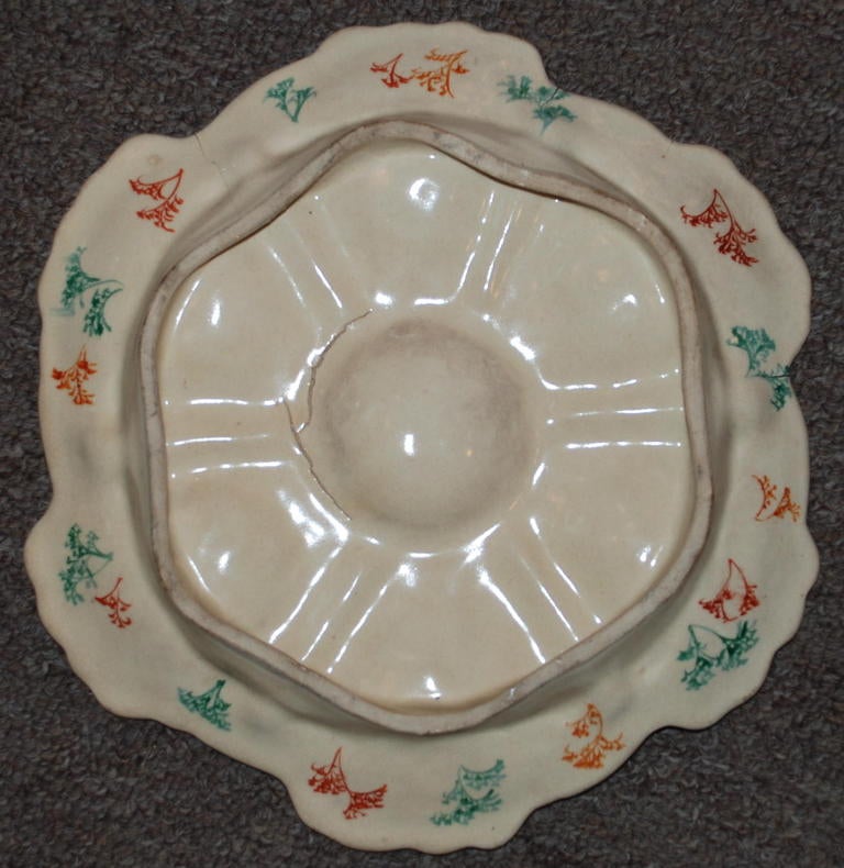 Antique Japanese, Satsuma Oyster plate, Hand-painted, c.1880s