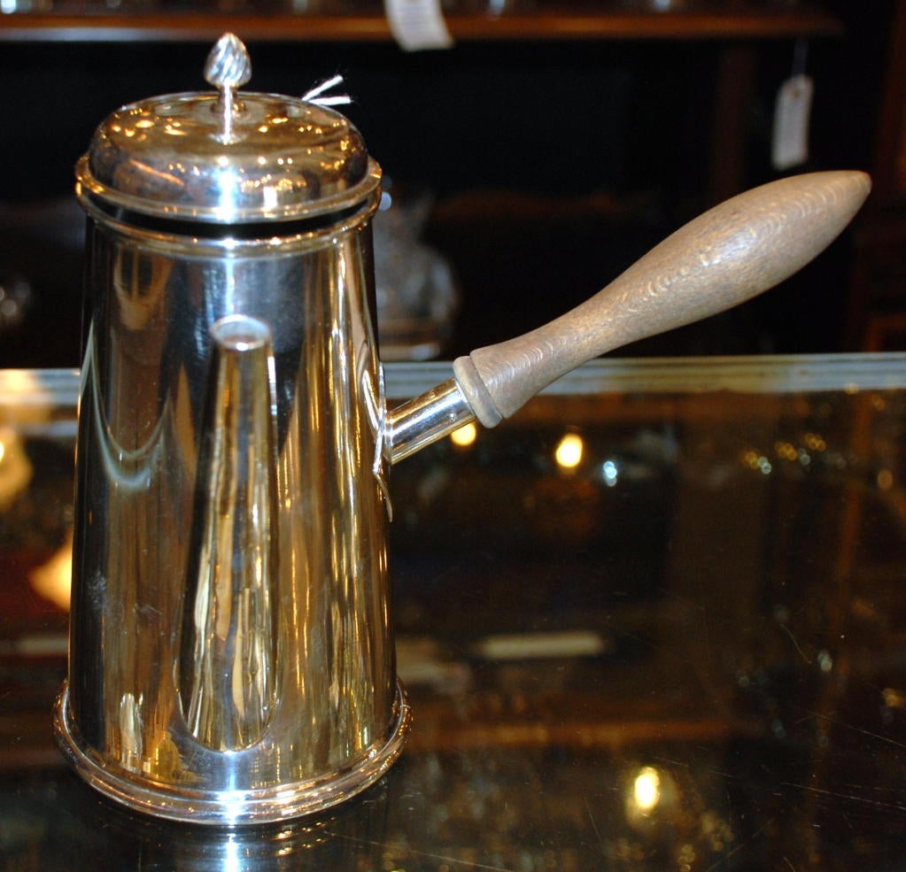 Paire de pots de café au lait antiques