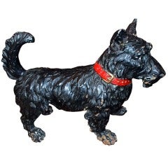 Antique Bronze Terrier
