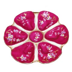 Antique Oyster Plate