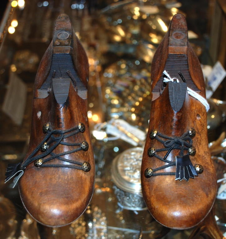 Antique English Victorian shoe 
