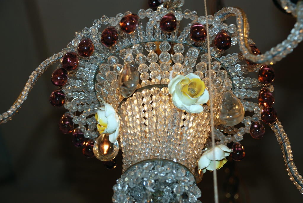 Antique Beaded Chandelier at 1stDibs | vintage beaded chandelier, buy ...