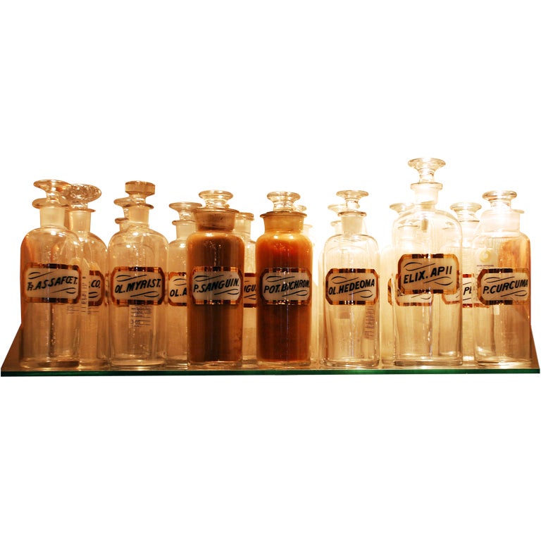 Antique Apothecary Jars