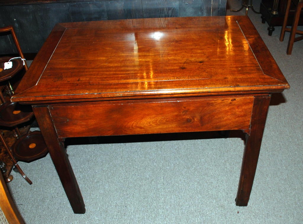 Antique Mahogany Architect's Table