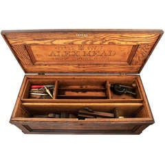 Oak Carpenter's Tool Box