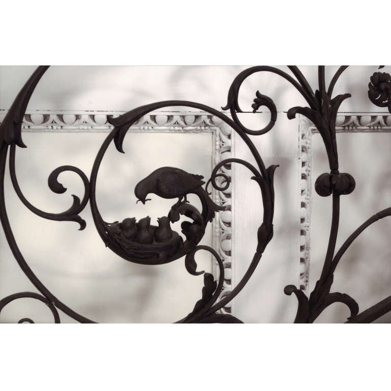 American Samuel Yellin Grand Staircase Railing For Sale