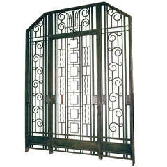Used Bank Vault Gate