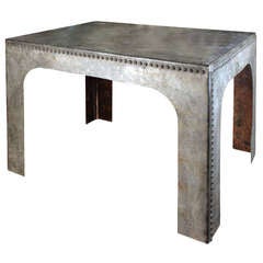 Galvanized Steel Table Large