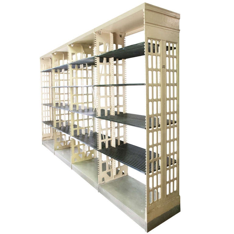 Cast Iron Library Stacks For Sale at 1stDibs
