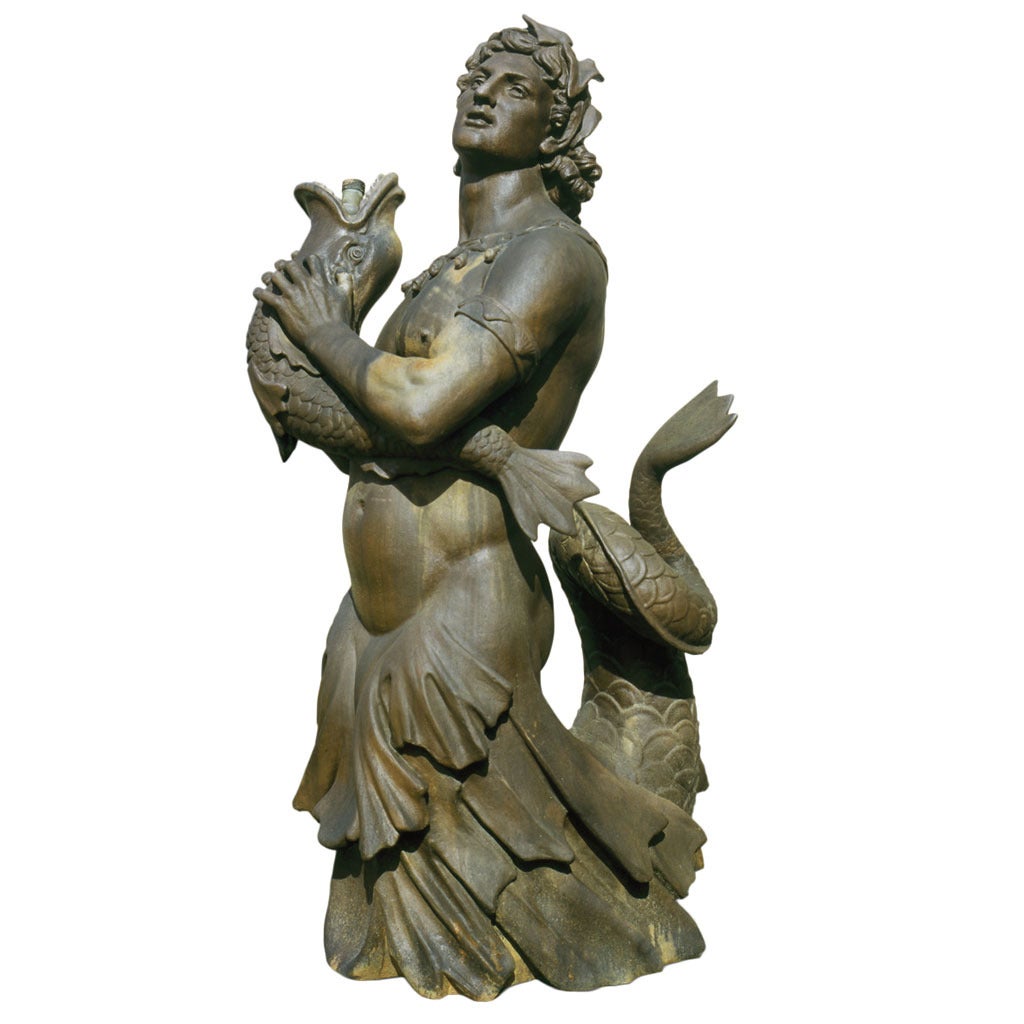 Merman Statue