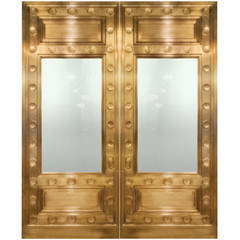 Brass Pocket Doors, New York 1910