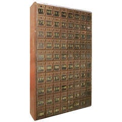 Vintage U.S. Post Office Boxes