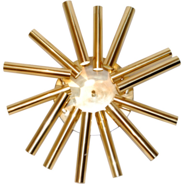 Brass Star Wall/Ceiling Light