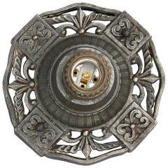Highly Detailed 1920's Ceiling Mount Fixture
