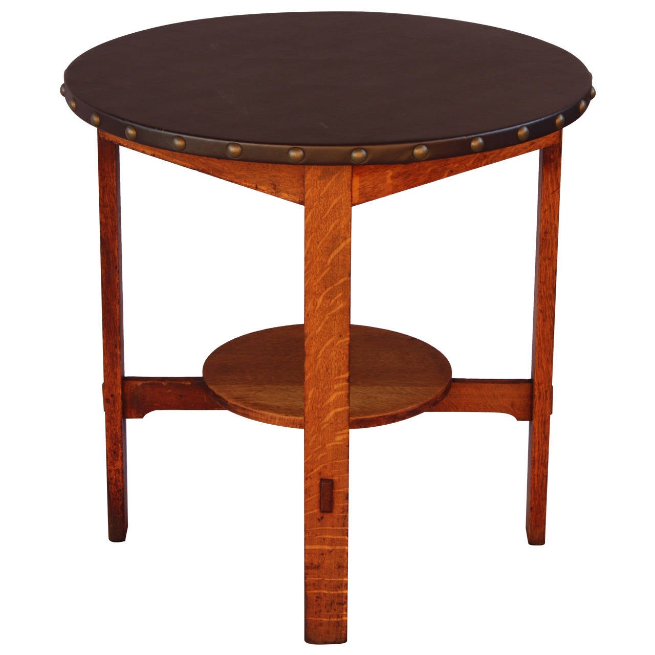Stickley Brothers Signed Side Table at 1stDibs