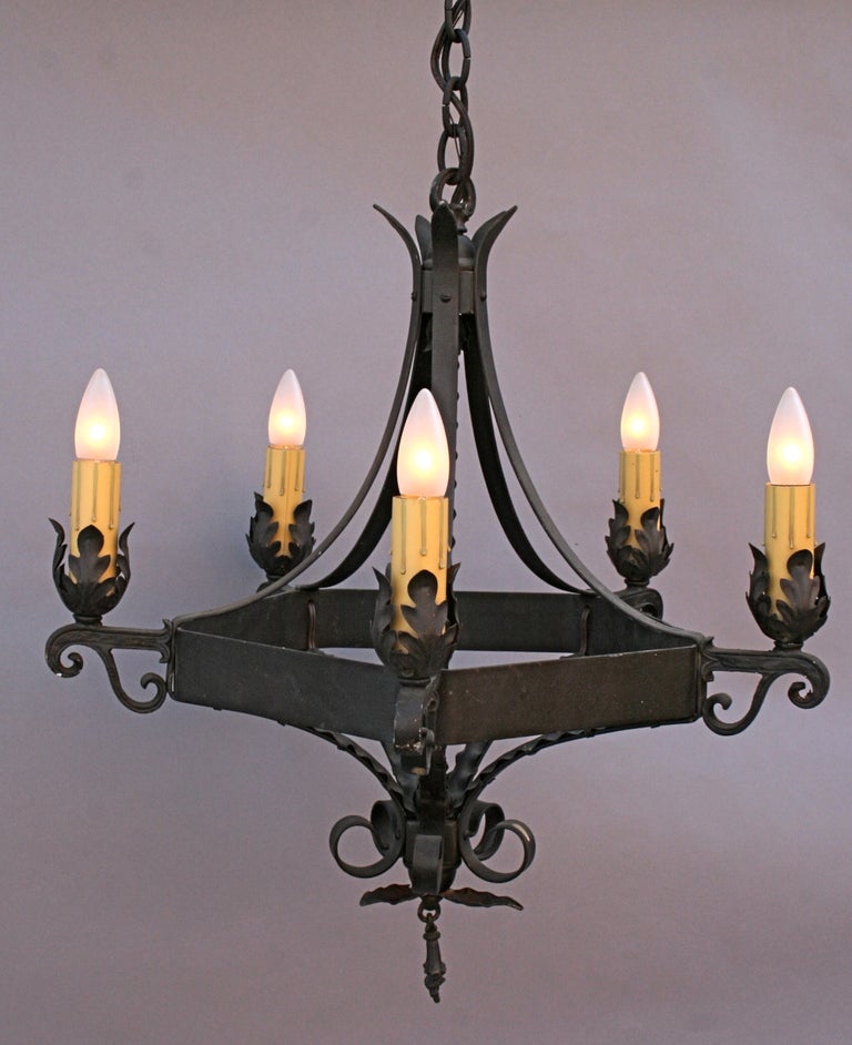 Classic Spanish Revival Chandelier at 1stDibs