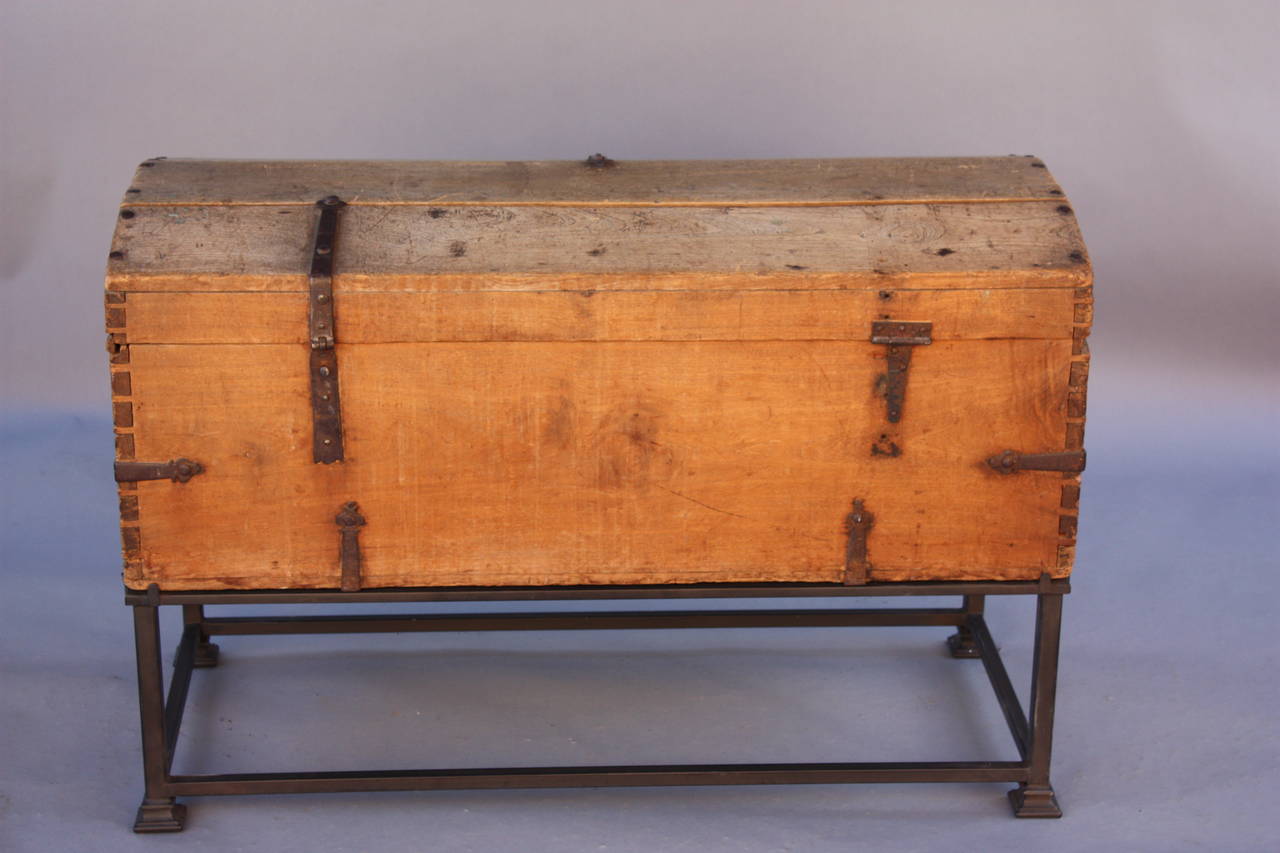 Spanish Colonial 19th Century Mexican Trunk