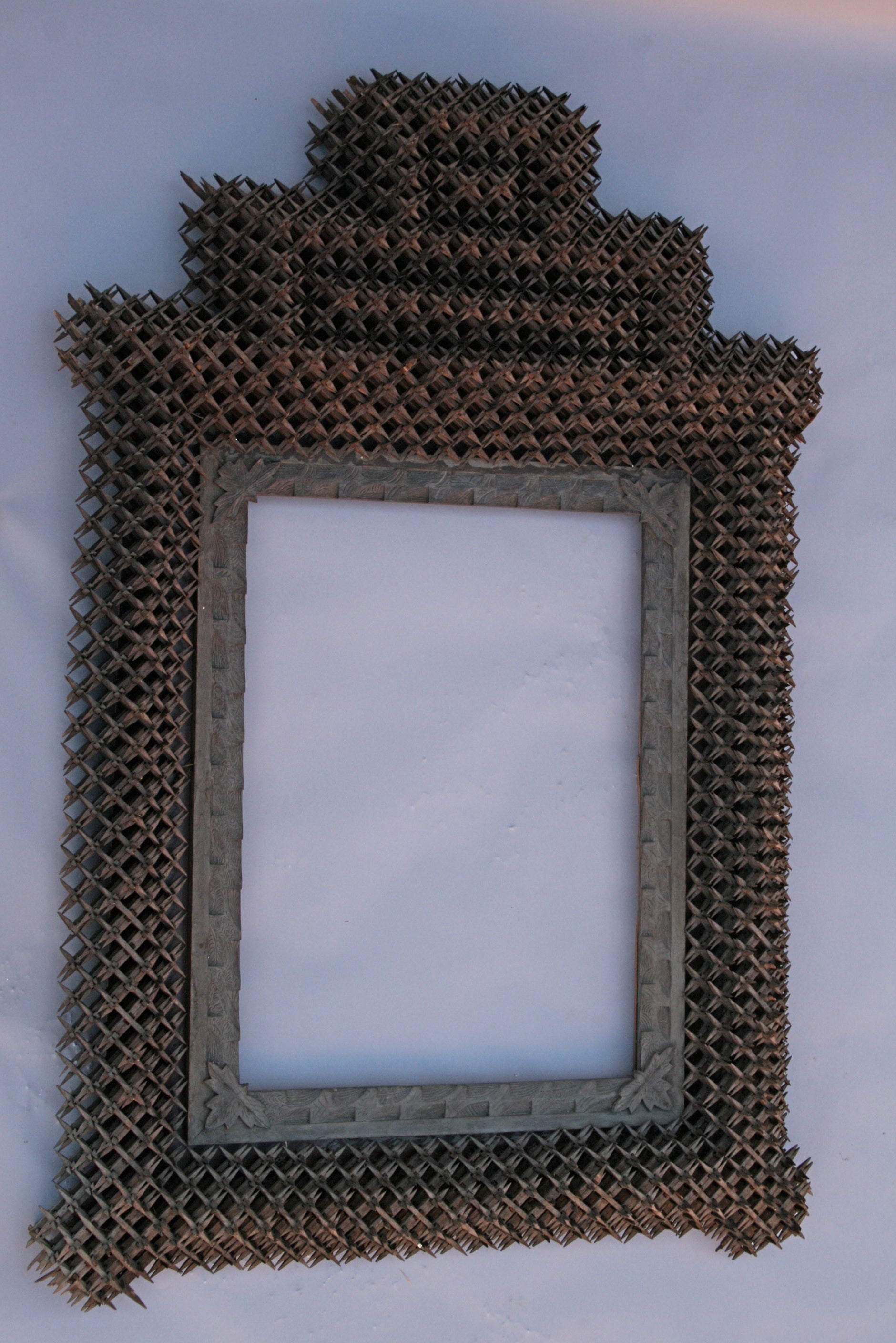 Outstanding Large-Scale Turn-of-the-Century "Crown Of Thorns" Frame