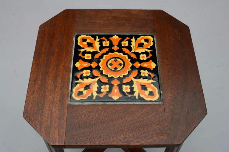 20th Century 1920's California Tile Table