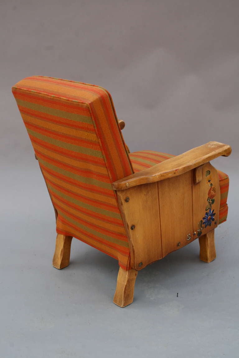 Rancho Monterey 1930s Adorable Monterey Period Arm Chair