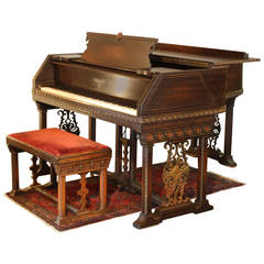 1920s Spanish Revival Piano by Renowned Marshall & Wendell