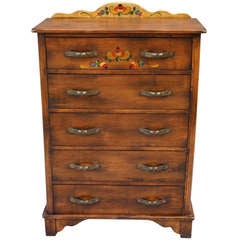 Vintage 1930s Signed Monterey Dresser By Barker Brothers