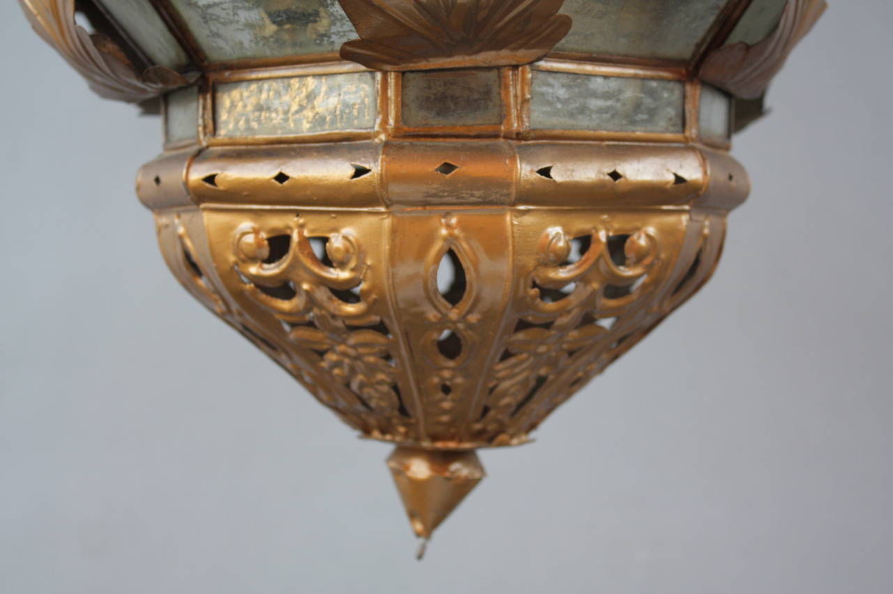 1920s Moorish Pendant with Four-Lights 2