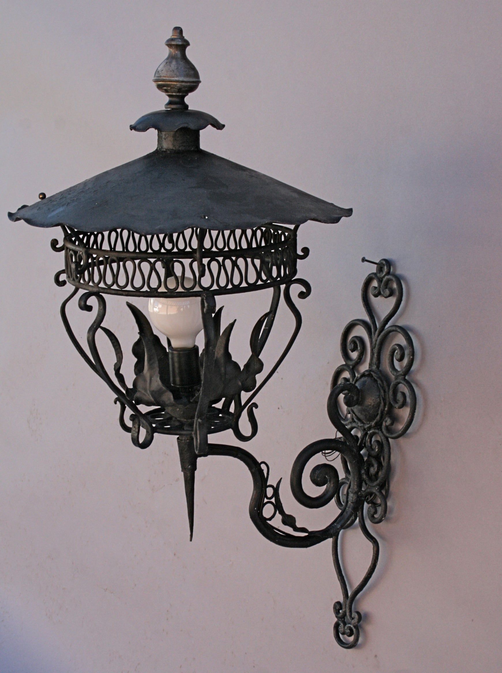 Large Scale 1920
s Exterior Fixture